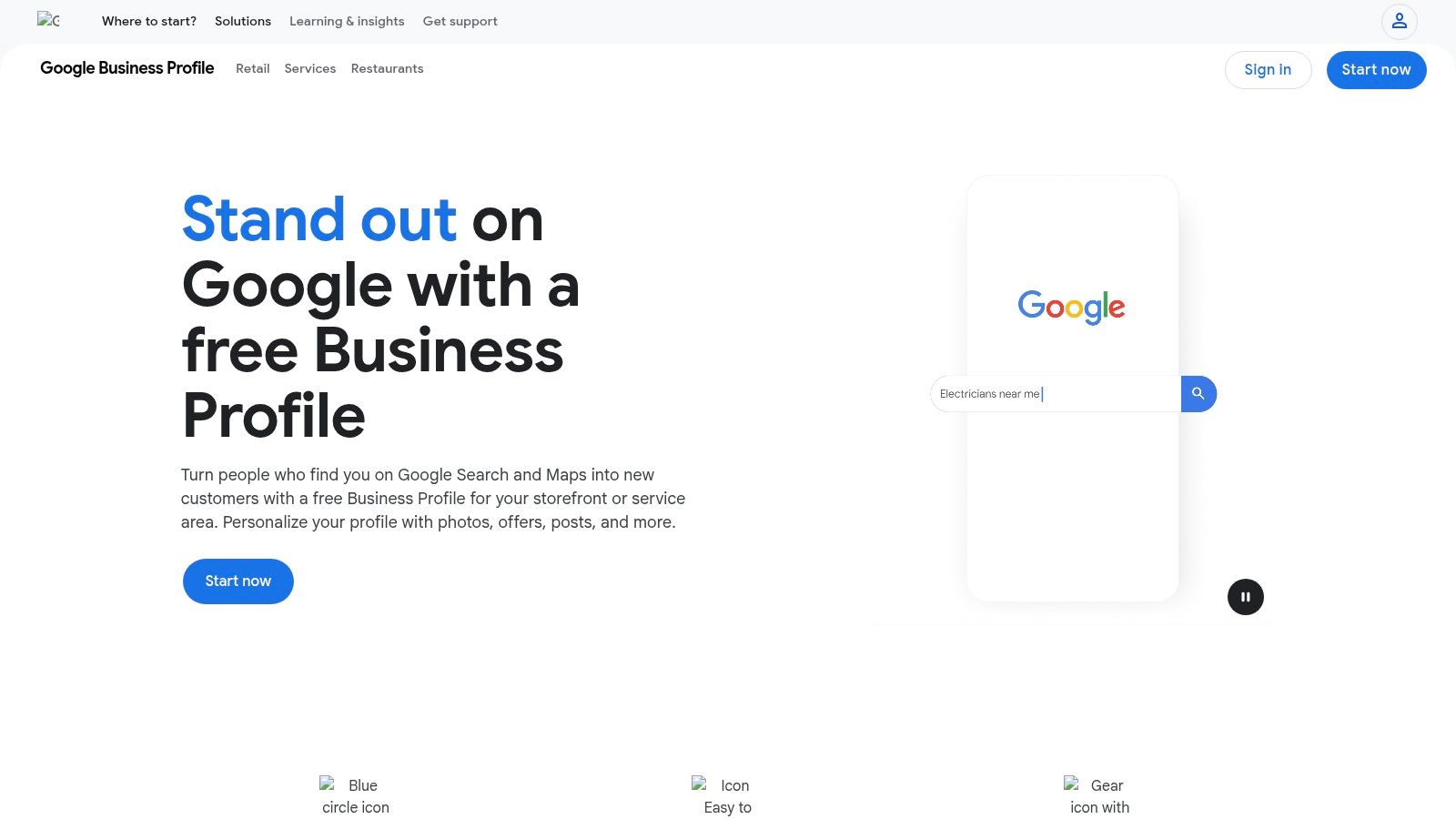 Google Business Profile (Google Maps and Search)